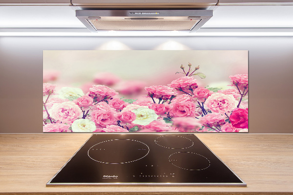 Keuken achterwand Wilde rozenbloemen