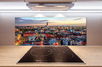Achterwand keuken Panorama van Wrocław