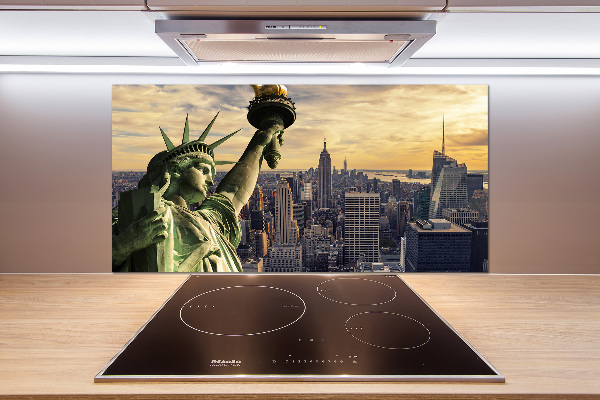 Spatscherm keuken Vrijheidsbeeld