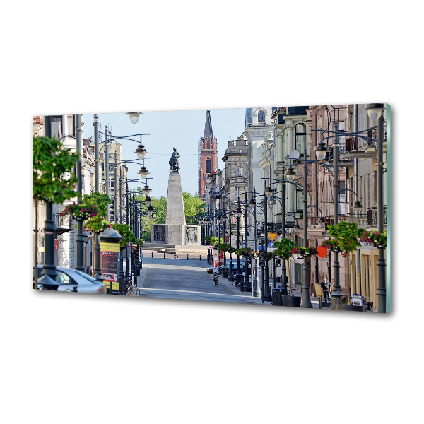 Spatplaat keuken Łódź, Polen