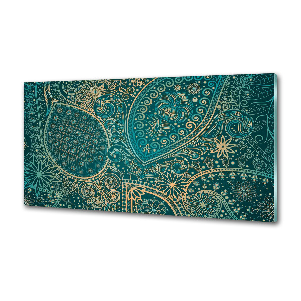 Glazen achterwand keuken Ornamenten achtergrond