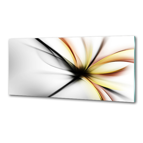 Achterwand keuken Abstracte bloem