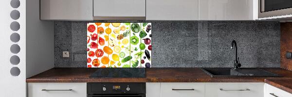 Achterwand keuken Fruit en groenten