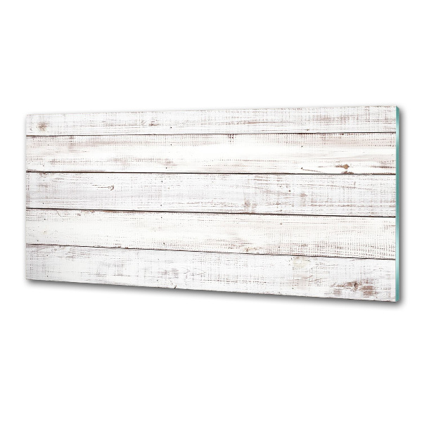 Spatscherm keuken Houten muur