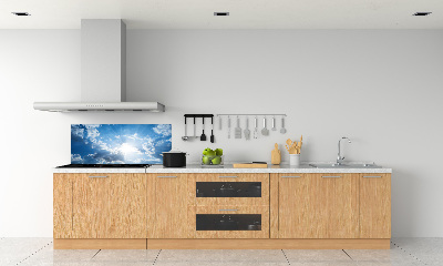 Spatplaat keuken Wolken aan de hemel