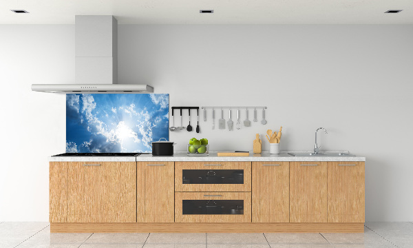 Spatplaat keuken Wolken aan de hemel