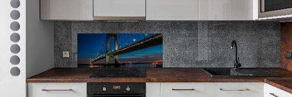 Spatplaat keuken Brooklynbrug