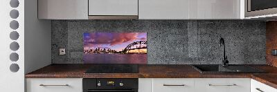 Spatscherm keuken Sydney Bridge