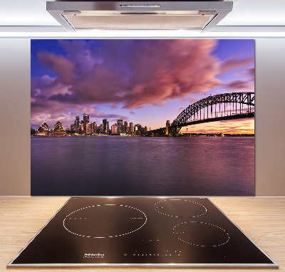 Spatscherm keuken Sydney Bridge