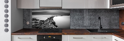 Achterwand keuken Rotsachtig strand