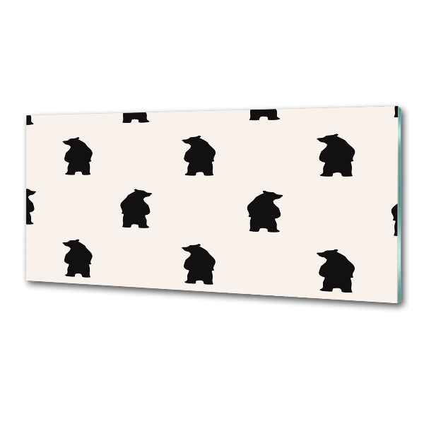 Spatscherm keuken Beren