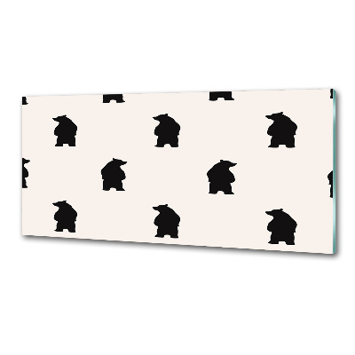 Spatscherm keuken Beren