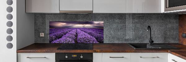 Keuken achterwand Lavendelveld