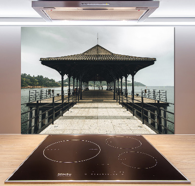 Spatplaat keuken Hong Kong Pier