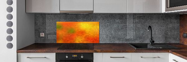 Spatplaat keuken Abstracte driehoeken