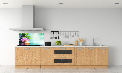 Keuken achterwand Bamboe-orchidee