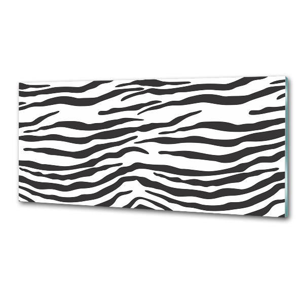 Achterwand keuken Zebra-achtergrond