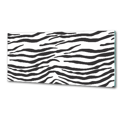 Achterwand keuken Zebra-achtergrond