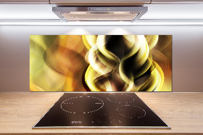 Spatplaat keuken Gouden licht