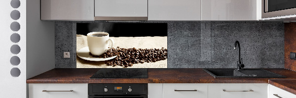 Spatplaat keuken Aromatische koffie