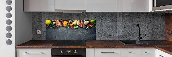 Keuken achterwand Kruiden en specerijen