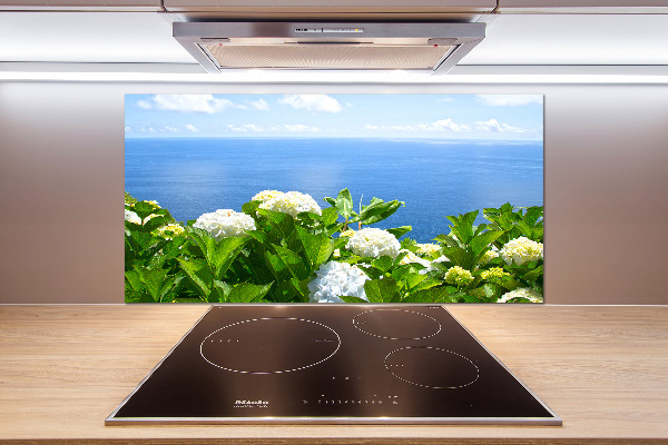 Keuken achterwand Bloemen aan zee