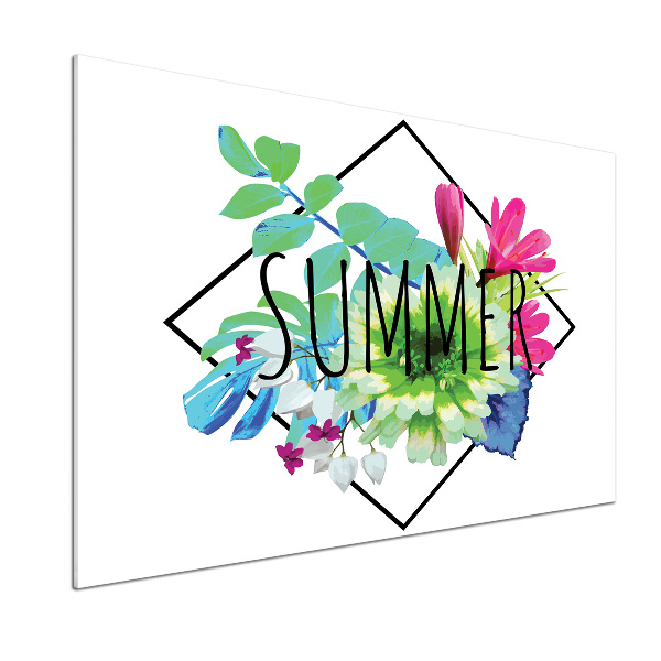 Achterwand keuken Zomer