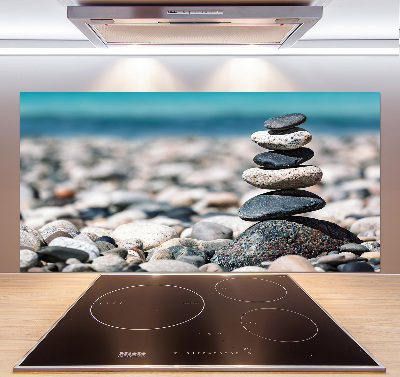 Achterwand keuken Een stapel stenen