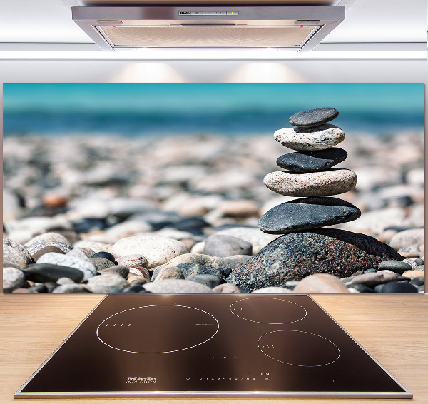 Achterwand keuken Een stapel stenen