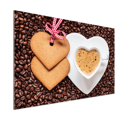 Spatplaat keuken Koffie en peperkoek