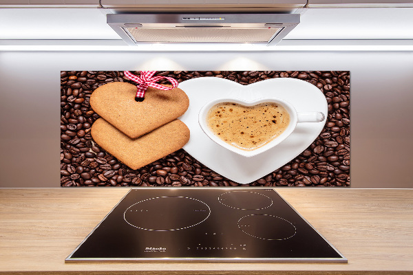 Spatplaat keuken Koffie en peperkoek