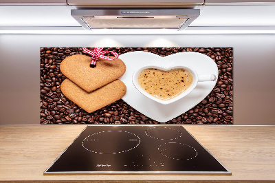 Spatplaat keuken Koffie en peperkoek