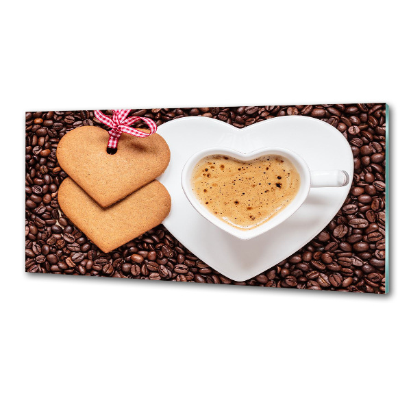 Spatplaat keuken Koffie en peperkoek