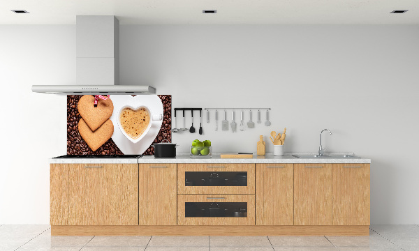 Spatplaat keuken Koffie en peperkoek