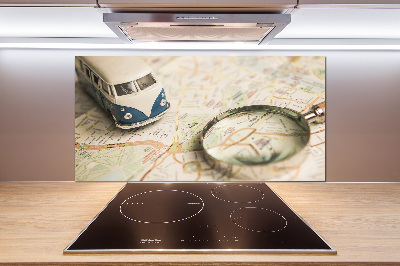 Spatplaat keuken Symboliek van reizen