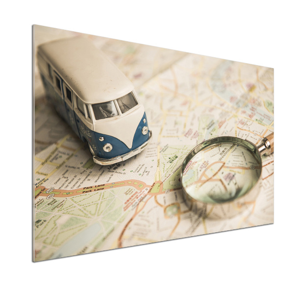 Spatplaat keuken Symboliek van reizen