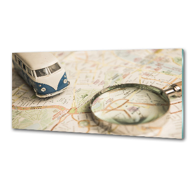 Spatplaat keuken Symboliek van reizen