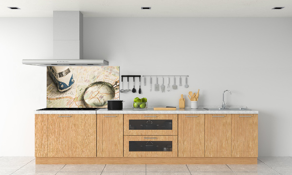 Spatplaat keuken Symboliek van reizen