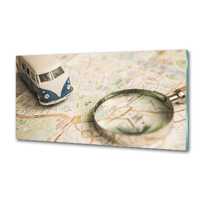 Spatplaat keuken Symboliek van reizen