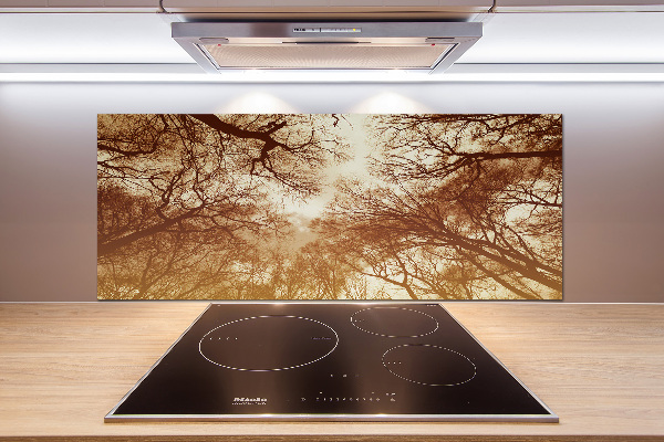 Achterwand keuken Woud