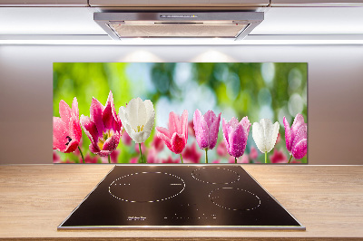 Keuken achterwand Tulpen