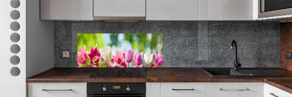 Keuken achterwand Tulpen