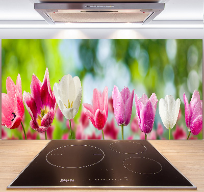 Keuken achterwand Tulpen