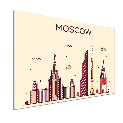 Keuken achterwand Moskouse gebouwen