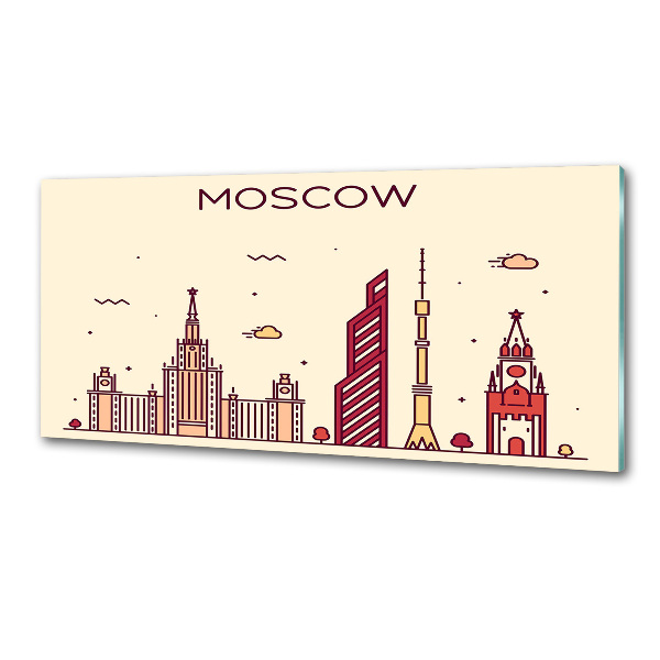 Keuken achterwand Moskouse gebouwen