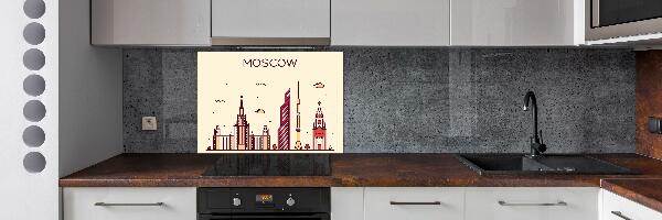 Keuken achterwand Moskouse gebouwen