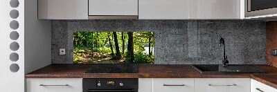 Keuken achterwand Pad in de weide