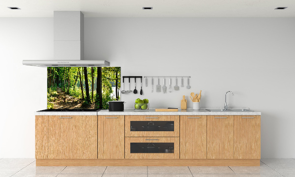 Keuken achterwand Pad in de weide