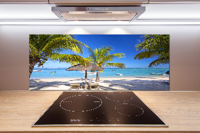 Spatscherm keuken Mauritius Strand