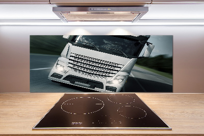 Spatplaat keuken Vrachtwagen